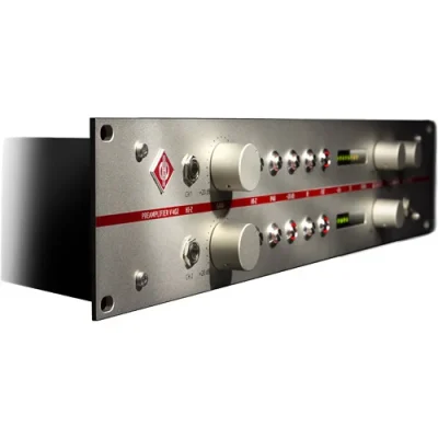 Neumann V 402 2-Channel Microphone Preamplifier with 60 dB Gain Rackmount