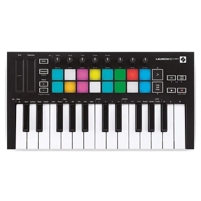 Novation Launchkey 25 MK3 MIDI Keyboard Controller with 16 Pads