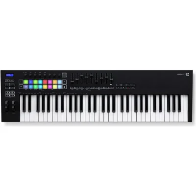 Novation Launchkey 61 MK3 MIDI Keyboard Controller with 61 Keys and Ableton Live Integration