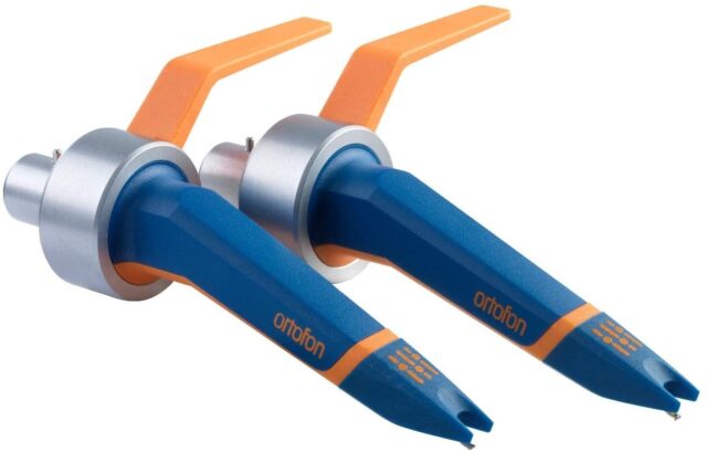 Ortofon Concorde MKII Twin DJ Turntable Cartridges with Spherical Stylus 4g