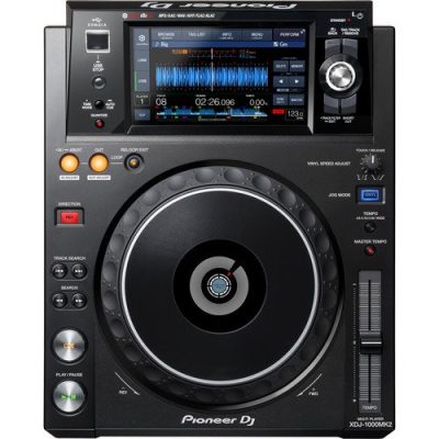 Pioneer DJ XDJ-1000MK2 Multi-Player DJ Deck with 7-Inch Touch Display