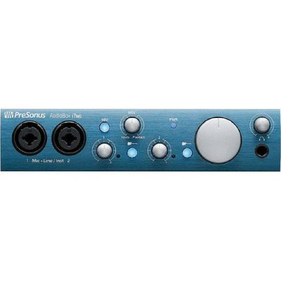 Presonus USB Audio Interface AudioBox iTwo 24-bit/96 kHz Class-A Preamp