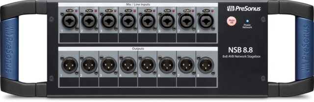 Presonus NSB 8.8 8x8 AVB Network Stage Box with XMAX Preamps