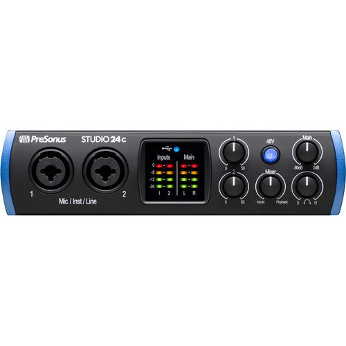 Presonus USB-C Audio Interface Studio 24C 2x2 24-bit/192 kHz - Image 2