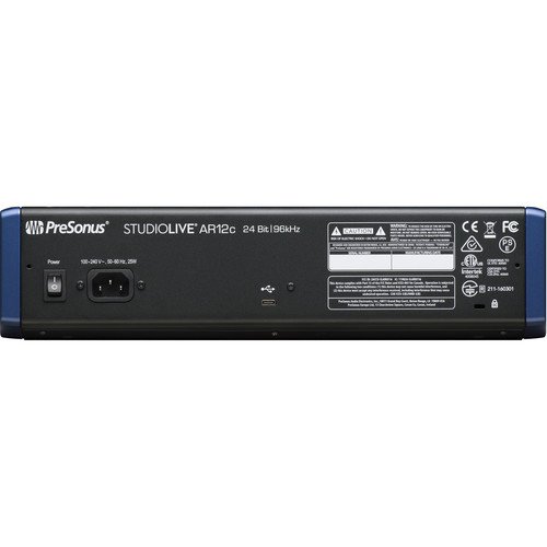 Presonus StudioLive AR12C 14-Channel USB-C Mixer with Bluetooth 5.0 - Image 3