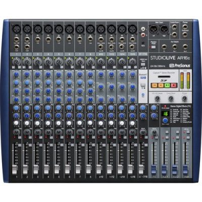 Presonus StudioLive AR16C USB-C Mixer 18-Channel with Bluetooth 5.0