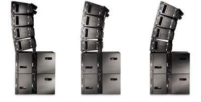 QSC Large Array Frame AF3082-L-BK for WL3082 and WL212-sw - Black