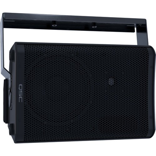 QSC Yoke Mount for CP8 Loudspeaker, Powder-Coated Steel, Horizontal/Vertical Mounting - Image 2