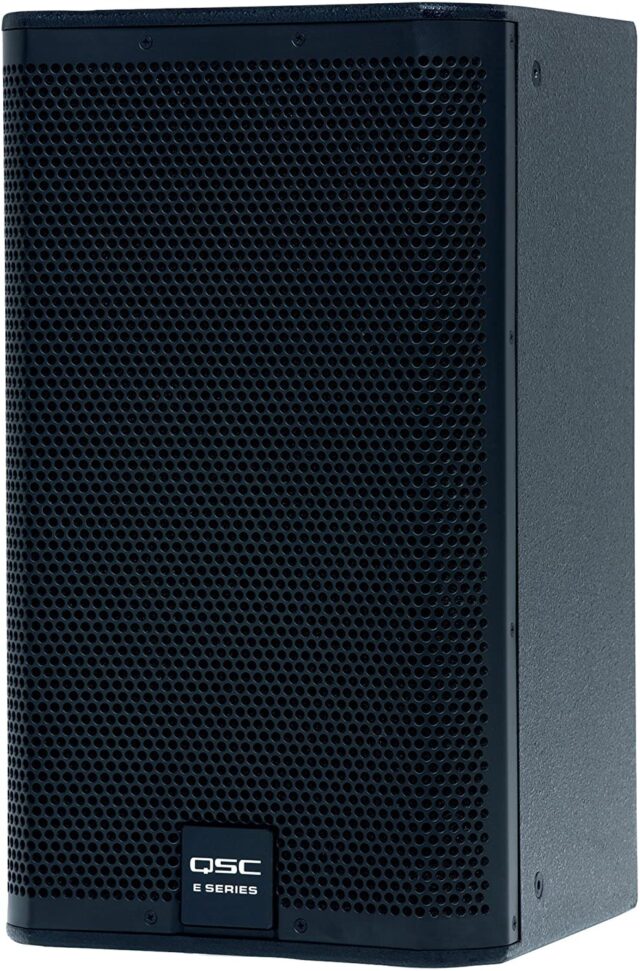 QSC E110 10" 2-Way Passive Loudspeaker 300W Black for Live Sound