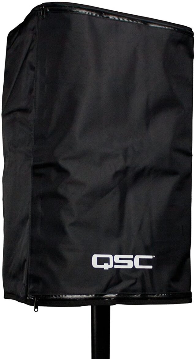 QSC K12 Outdoor Cover Nylon Mesh Black Weather-Resistant