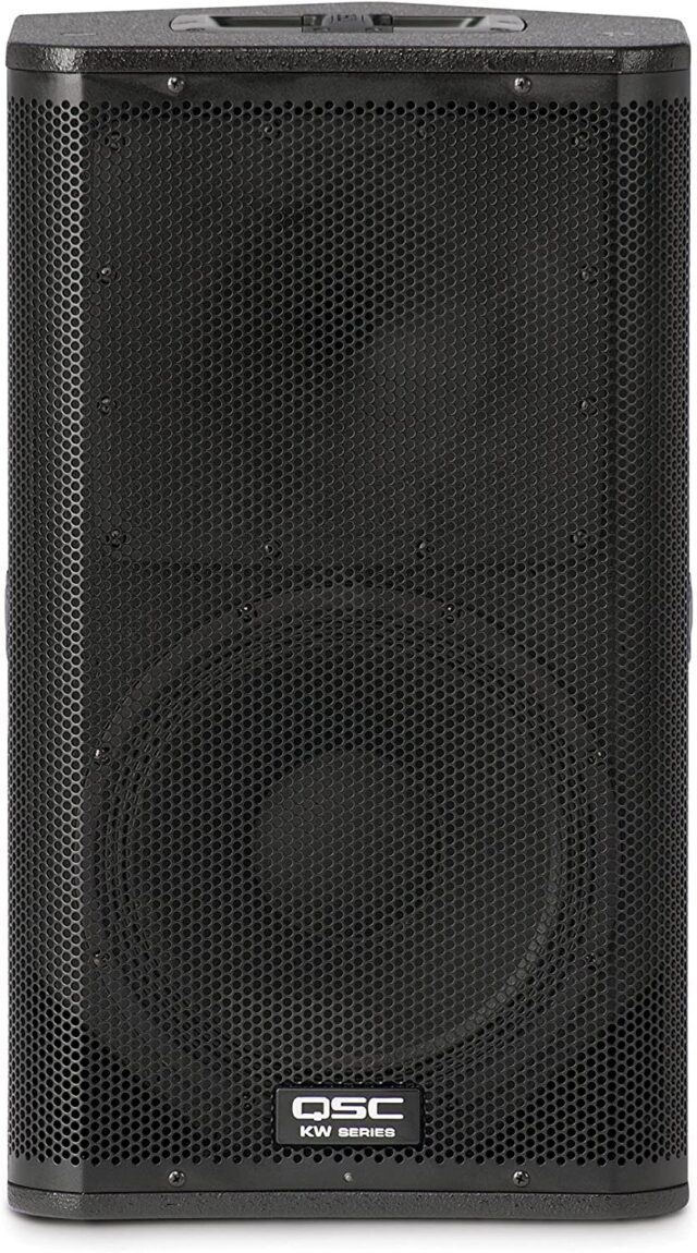 QSC KW122 12" 1000W 2-Way Active Loudspeaker for PA and Studio Monitoring