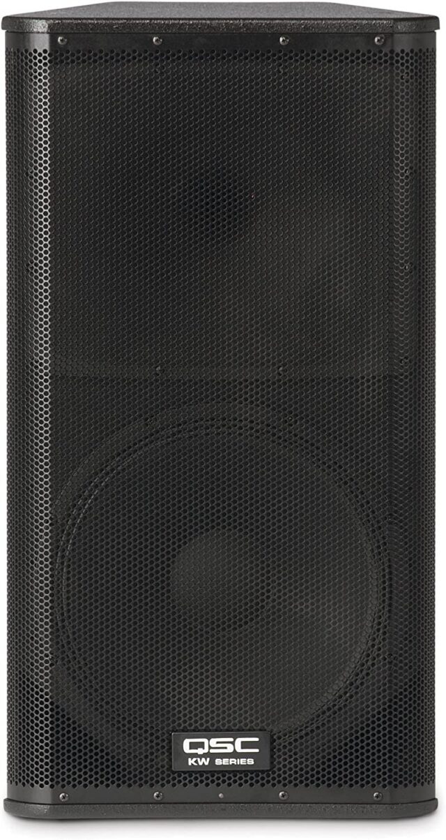 QSC KW152 15" 1000W 2-Way Active PA Loudspeaker with Class-D Amp