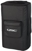 QSC KW152 Padded Speaker Cover - Heavy-Duty Cordura Nylon, Black