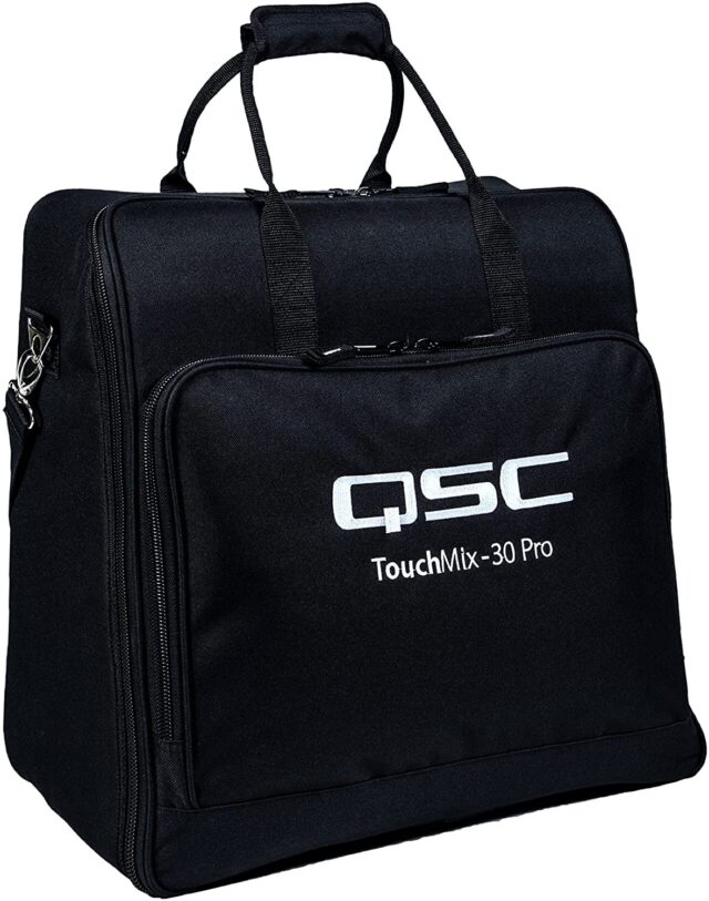 QSC TouchMix-30 Pro Carrying Tote Padded Polyester with Accessory Pocket