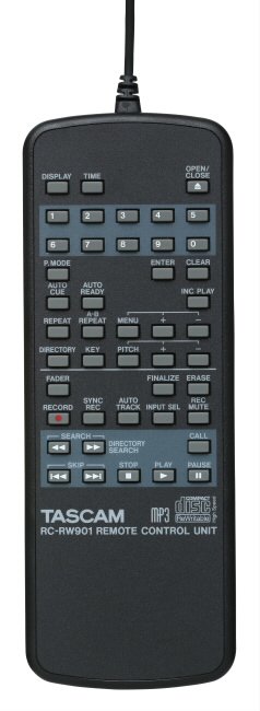 Tascam Professional CD Recorder CD-RW901MKII with 24-bit Conversion - Image 4