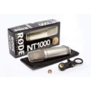 Rode NT1000 1" Cardioid Condenser Microphone with Gold-Plated Capsule for Studio Recording