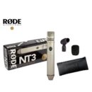 Rode Condenser Microphone NT3 Cardioid 0.75in Diaphragm Silver