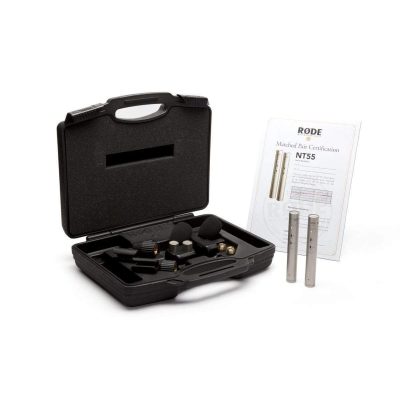 Rode Condenser Microphone NT55MP Pair with Cardioid and Omni Capsules