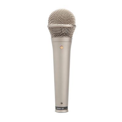 Rode S1 Condenser Microphone Supercardioid 20Hz-20kHz Silver Live Performance