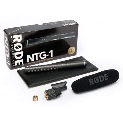 Rode Shotgun Condenser Microphone NTG1 with Super-Cardioid Pattern 20Hz-20kHz