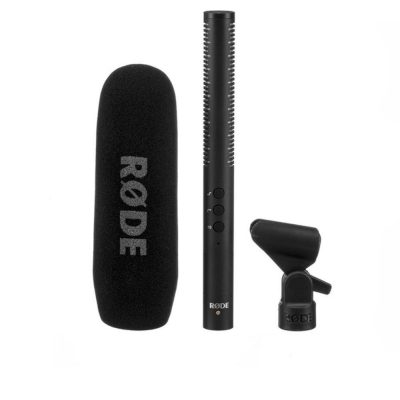 Rode Shotgun Microphone NTG4 with Low Noise 16dB and Digital Switching