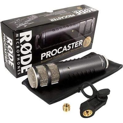 Rode Procaster Dynamic Microphone XLR Cardioid for Broadcast Studio