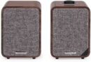 Ruark Audio MR1 MK2 Desktop Speakers with Bluetooth - Rich Walnut