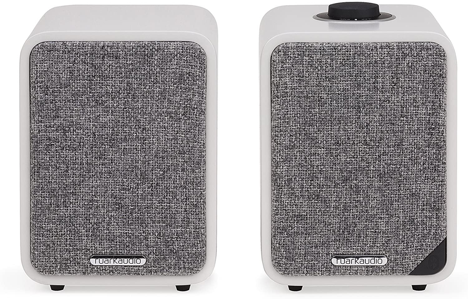 Ruark Audio MR1 MK2 HiFi Speakers with Bluetooth aptX - Soft Grey
