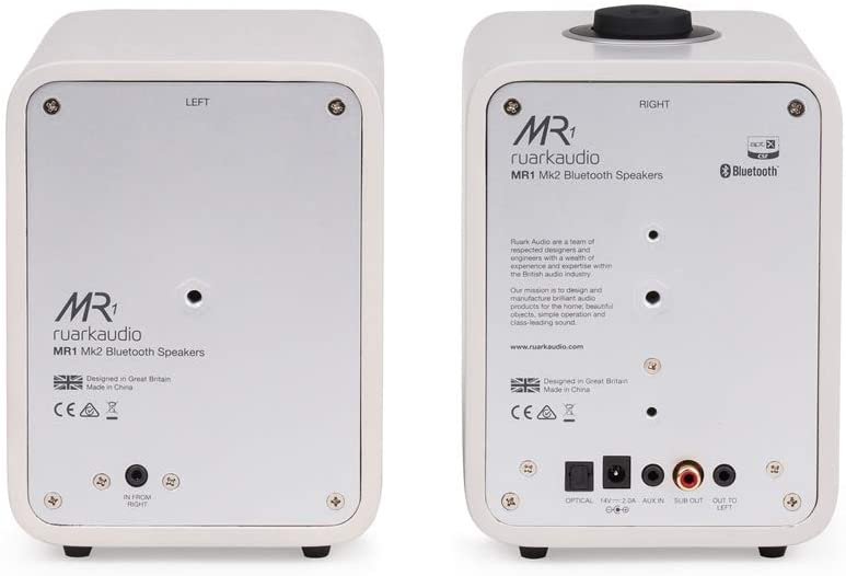 Ruark Audio MR1 MK2 HiFi Speakers with Bluetooth aptX - Soft Grey - Image 2