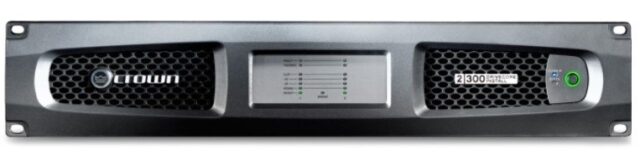 Crown Audio 2-Channel 300W Analog Power Amplifier DCI2X300-U-EKFX