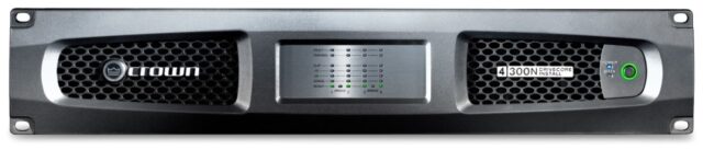 Crown 4-Channel 300W Power Amplifier DCI4X300-U-EKFX for Installations