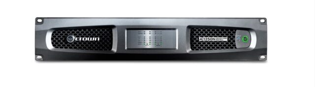 Crown Audio 4-Channel 1250W Power Amplifier DCI4X1250N-U-EKFX Network BLU Link