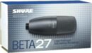 Shure Condenser Microphone BETA 27 Supercardioid 1-Inch Diaphragm for Studio and Live