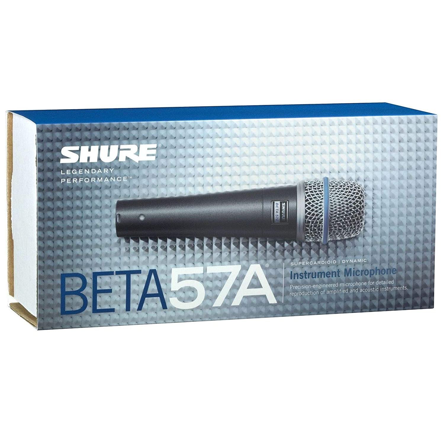 Shure Dynamic Microphone BETA 57A Supercardioid for Instruments and Vocals