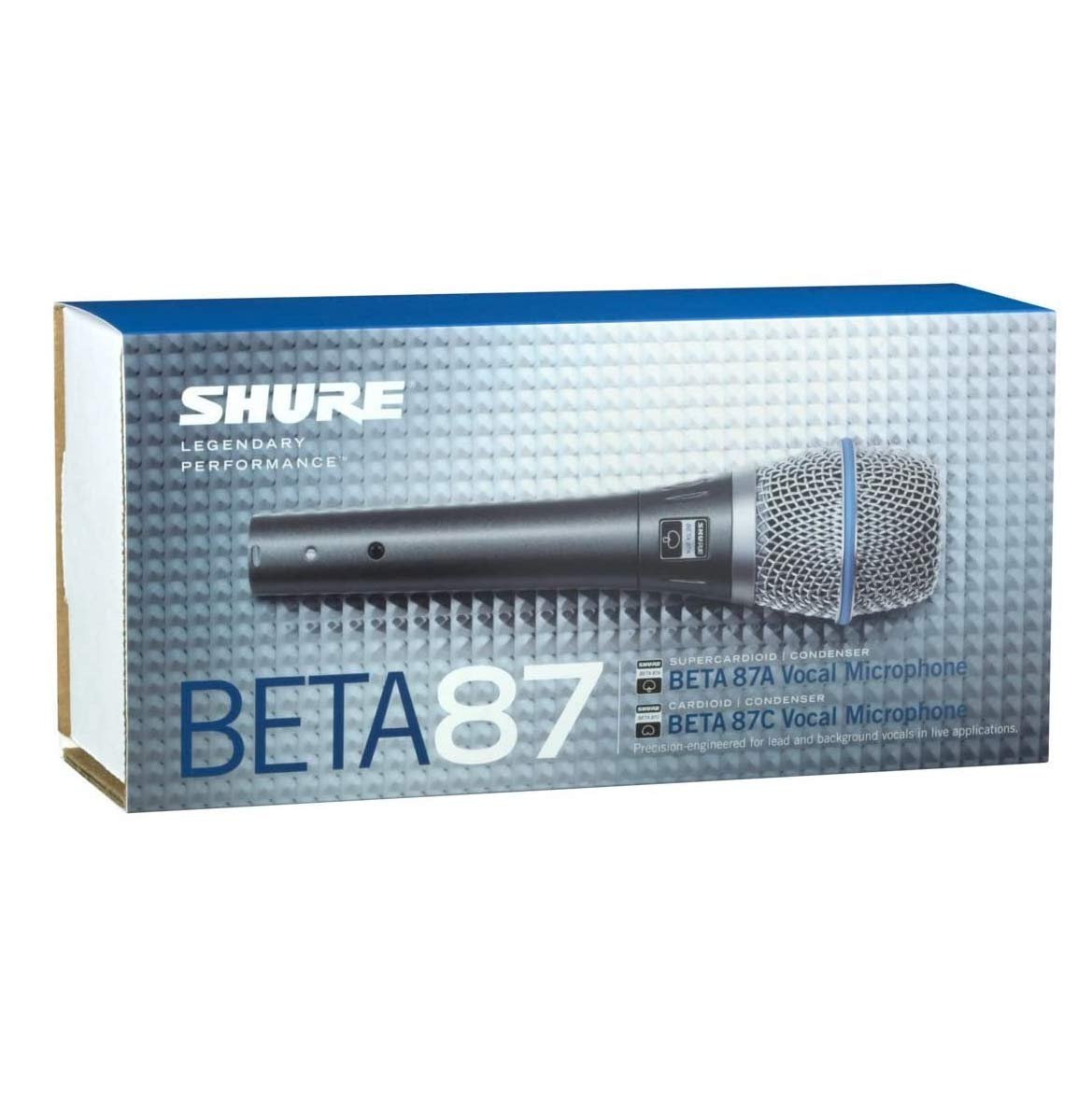 Shure Beta 87A Supercardioid Condenser Vocal Microphone 50-20kHz