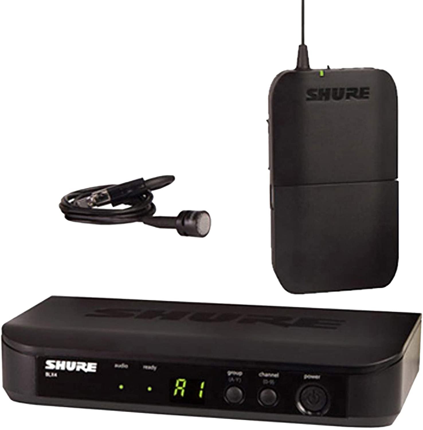 Shure BLX14 Bodypack Wireless System with BLX1 Transmitter and BLX4 Receiver