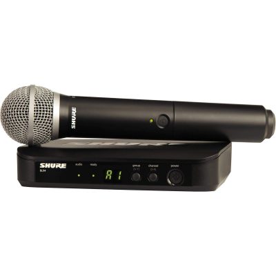 Shure BLX24 Wireless Vocal System with PG58 Dynamic Mic BLX2/PG58