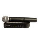 Shure Wireless Vocal System BLX24/SM58 with Rack Mount, 100m Range