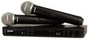 Shure Wireless Microphone System BLX288UK Beta58A Dual Vocal Supercardioid
