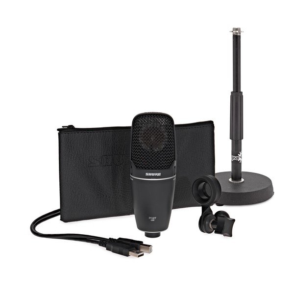 Shure USB Condenser Microphone PG27-USB with Cardioid Pattern and 16-bit 48 kHz - Image 3