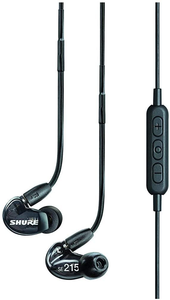 Shure SE215-K Wireless Earphones with Bluetooth, 37 dB Noise Isolation, Black - Image 4
