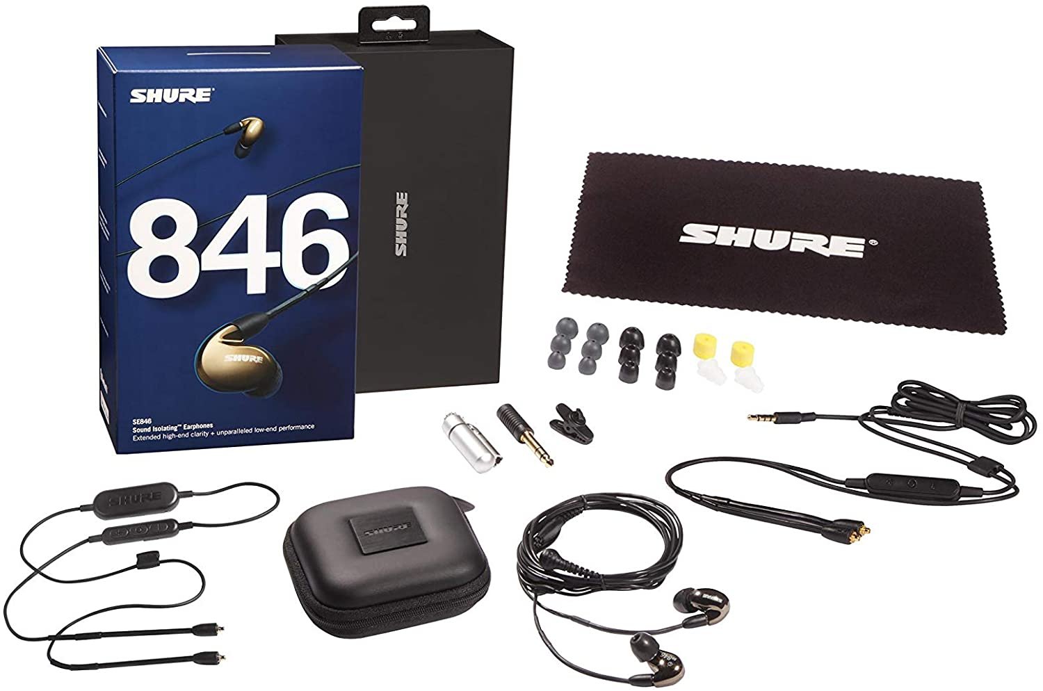 Shure SE846 Sound Isolating Earphones with 4 Drivers, Bronze, Bluetooth - Image 3