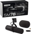 Shure Dynamic Vocal Microphone SM7B Cardioid XLR for Studio Recording