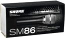 Shure Vocal Condenser Microphone SM86 Cardioid 50Hz-18kHz for Live Stage