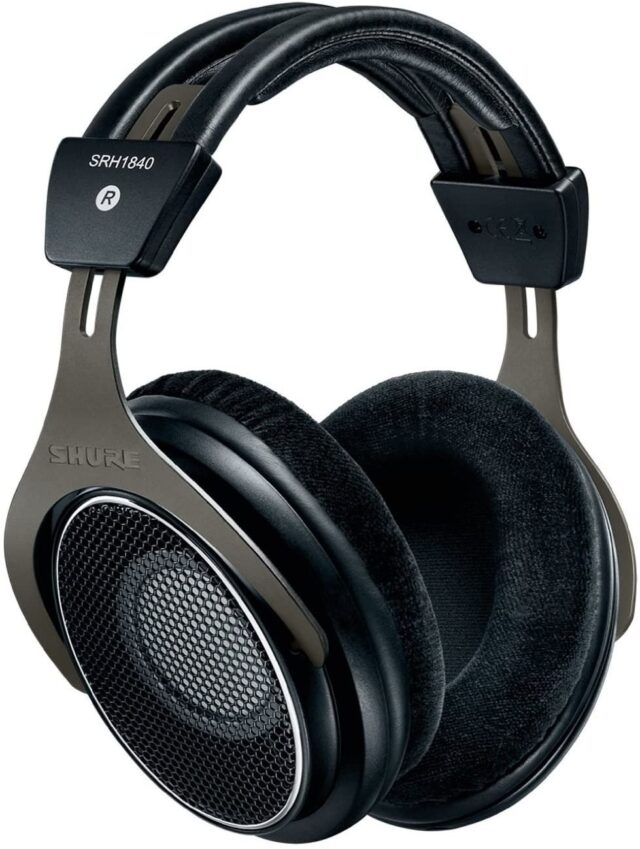 Shure Studio Headphones SRH1840 Open-Back 40mm Drivers