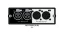 Soundcraft AES-EBU XLR Card A520.002000SP 4-In/4-Out for Si Series Console