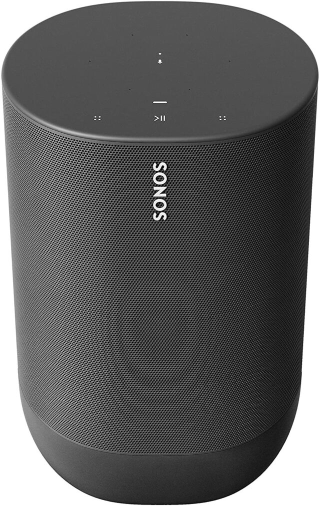 Sonos Move MOVE1UK1BLK Battery-Powered Smart Speaker - Black