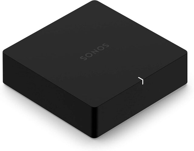 Sonos Port Streaming Component PORT1UK1BLK with AirPlay 2 (Black)