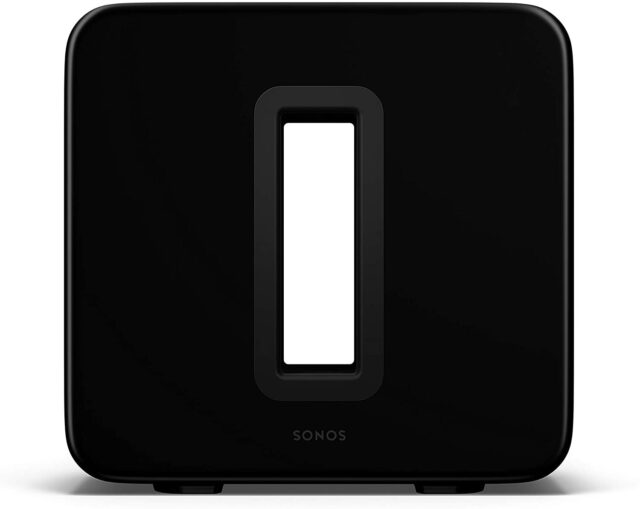Sonos Sub Gen 3 Wireless Subwoofer with Trueplay Tuning - Black
