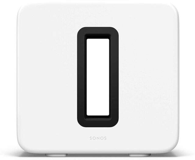 Sonos Wireless Subwoofer SUB (Gen 3) with Trueplay Tech - White
